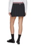 背面 - 点击放大 - THOM BROWNE - Button Front Pleated Mini Skirt