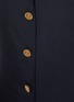  - THOM BROWNE - 无袖褶裥连衣裙
