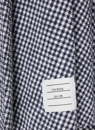  - THOM BROWNE - 不对称纯棉中长半身裙