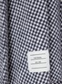  - THOM BROWNE - 不对称纯棉中长半身裙