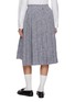 背面 - 点击放大 - THOM BROWNE - 不对称纯棉中长半身裙