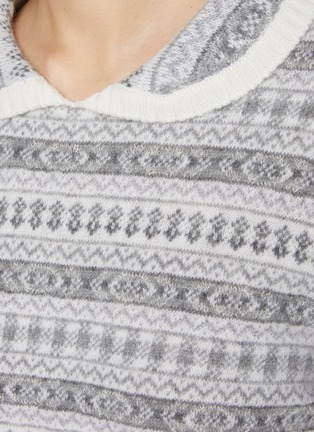 - THOM BROWNE - 彼得潘领混羊毛针织毛衣