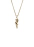 细节 - 点击放大 - JOHN HARDY - Modern Talismans 14K Gold Diamond Pendant Necklace — Size 24