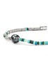 细节 - 点击放大 - JOHN HARDY - Heishi Sterling Silver Turquoise Chrysoprase Malachite Cultured Pearl Bracelet — Size US