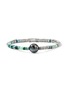 首图 - 点击放大 - JOHN HARDY - Heishi Sterling Silver Turquoise Chrysoprase Malachite Cultured Pearl Bracelet — Size US