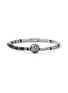 首图 - 点击放大 - JOHN HARDY - Heishi Sterling Silver Onyx Hematite Cultured Pearl Bracelet — Size US