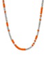 细节 - 点击放大 - JOHN HARDY - Heishi Sterling Silver Enamel Necklace — Size 18