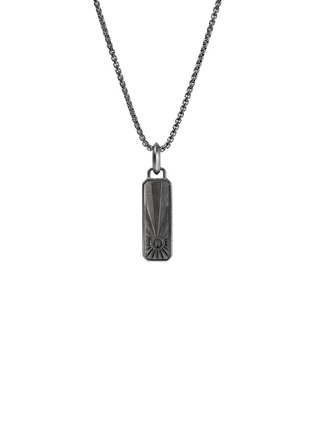 细节 - 点击放大 - JOHN HARDY - Modern Talismans Silver Rhodium Howlite Pendant Necklace — Size 24