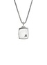 细节 - 点击放大 - JOHN HARDY - Carved Chain Sterling Silver Tiger's Eye Pyrite Mother of Pearl Necklace — Size 22