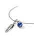 细节 - 点击放大 - JOHN HARDY - Modern Talismans Silver Diamond Lapis Lazuli Pendant Necklace — Size 16-18