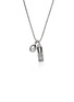 细节 - 点击放大 - JOHN HARDY - Modern Talismans 14K Gold Silver Tiger's Eye Pendant Necklace — Size 24