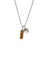 首图 - 点击放大 - JOHN HARDY - Modern Talismans 14K Gold Silver Tiger's Eye Pendant Necklace — Size 24
