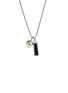 首图 - 点击放大 - JOHN HARDY - Modern Talisman 14K Gold Silver Onyx Necklace — Size 24