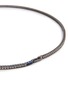 细节 - 点击放大 - TATEOSSIAN - Black Rhodium Plated Sterling Silver With Blue Nano Stone Tennis Necklace