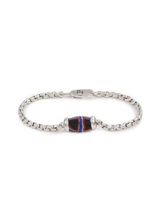 首图 - 点击放大 - TATEOSSIAN - French Cross Bead Rhodium Plated Sterling Silver Chain Bracelet