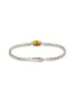 细节 - 点击放大 - TATEOSSIAN - French Cross Bead Rhodium Plated Sterling Silver Chain Bracelet
