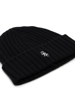 细节 - 点击放大 - SPORTY & RICH - LOGO 刺绣针织帽