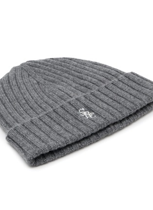 细节 - 点击放大 - SPORTY & RICH - LOGO 刺绣针织帽