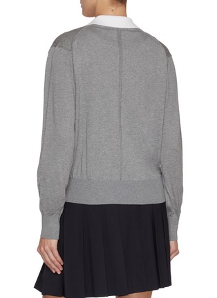 背面 - 点击放大 - CLOVE - Point Collar Knit Cardigan