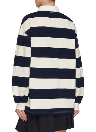 背面 - 点击放大 - CLOVE - Striped Rugby Shirt