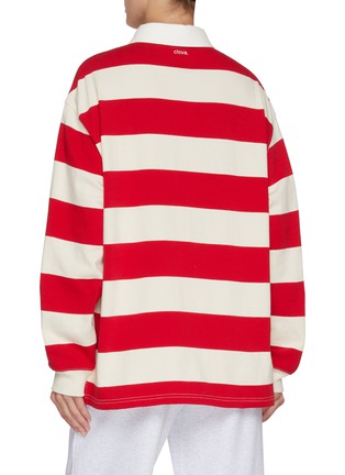 背面 - 点击放大 - CLOVE - Striped Rugby Shirt