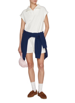 模特儿示范图 - 点击放大 - CLOVE - Elasticated Drawstring Shorts