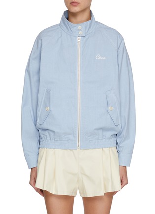 首图 - 点击放大 - CLOVE - Light Wash Denim Blouson Jacket