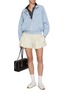 模特儿示范图 - 点击放大 - CLOVE - Light Wash Denim Blouson Jacket