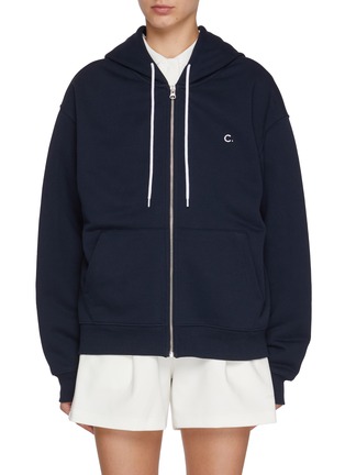 首图 - 点击放大 - CLOVE - Oversized Zip Up Hoodie