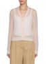 首图 - 点击放大 - CLOVE - Sheer Knit Cardigan