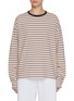 首图 - 点击放大 - CLOVE - Striped Long Sleeve T-shirt