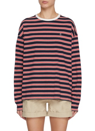 首图 - 点击放大 - CLOVE - Striped Long Sleeve T-shirt