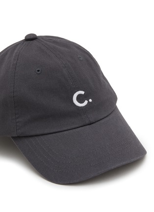 细节 - 点击放大 - CLOVE - Embroidered Logo Cotton Twill Baseball Cap