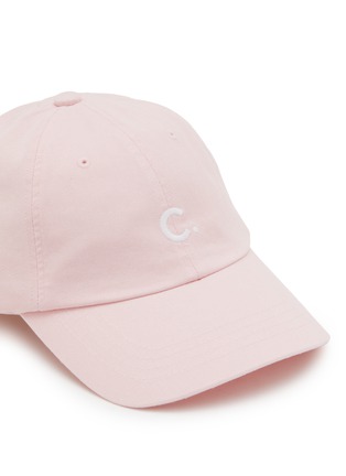 细节 - 点击放大 - CLOVE - Embroidered Logo Cotton Twill Baseball Cap