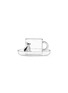 首图 –点击放大 - ICHENDORF MILANO - Dogs Bull Terier Tea Cup Saucer Set