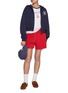 模特儿示范图 - 点击放大 - CLOVE - Washed Cotton Shorts
