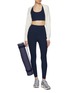 模特儿示范图 - 点击放大 - BEYOND YOGA - Spacedye Simplicity Bra