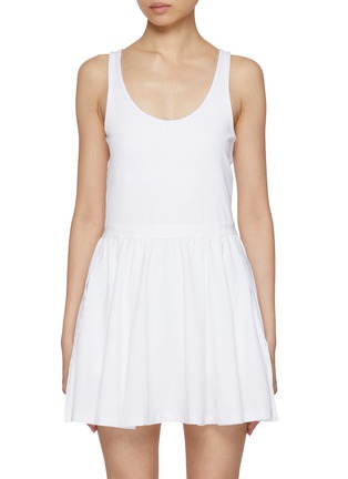 首图 - 点击放大 - BEYOND YOGA - Score Pleated Mini Dress