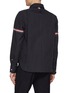背面 - 点击放大 - THOM BROWNE - Pinstripe Round Collar Shirt