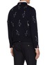 背面 - 点击放大 - THOM BROWNE - 小鹅提花针织衫