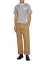 模特儿示范图 - 点击放大 - THOM BROWNE - Striped Pocket T-shirt