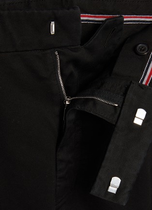  - THOM BROWNE - 直筒纯棉长裤