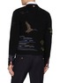 背面 - 点击放大 - THOM BROWNE - Geese Habitat Intarsia Wool Cardigan