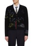 首图 - 点击放大 - THOM BROWNE - Geese Habitat Intarsia Wool Cardigan