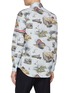 背面 - 点击放大 - THOM BROWNE - Scenic Geese Print Armband Cotton Shirt