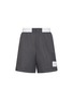 首图 - 点击放大 首图 - 点击放大 - THOM BROWNE - LOGO 饰边短裤