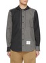 首图 - 点击放大 - THOM BROWNE - Funmix Hooded Wool Shirt