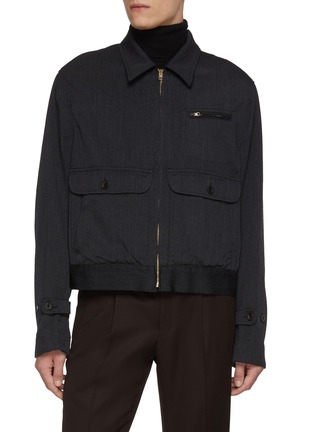 首图 - 点击放大 - MAISON MARGIELA - Flap Pocket Wool Twill Jacket