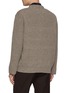 背面 - 点击放大 - MAISON MARGIELA - Frayed Stitch Wool Cotton Knit Cardigan