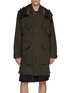 首图 - 点击放大 - MAISON MARGIELA - Hooded Cotton Blend Twill Sports Parka Coat